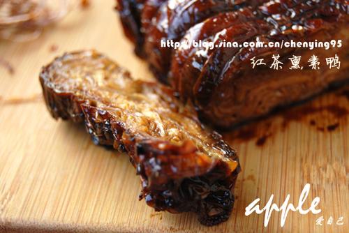 红茶熏素鸭的做法