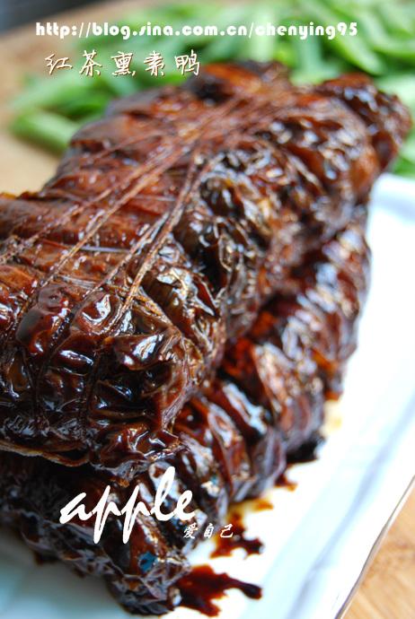 红茶熏素鸭的做法