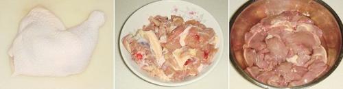 一锅鲜和炖鸡肝和蜜汁鸡肉串的做法