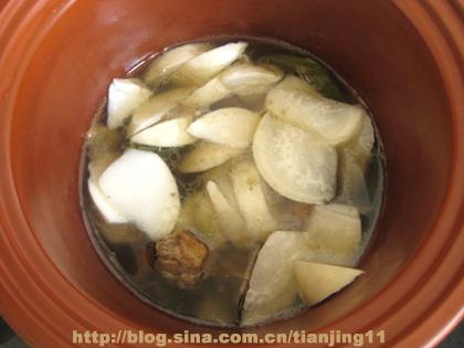 萝卜羊肉汤的做法