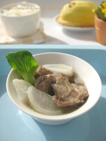 萝卜羊肉汤的做法