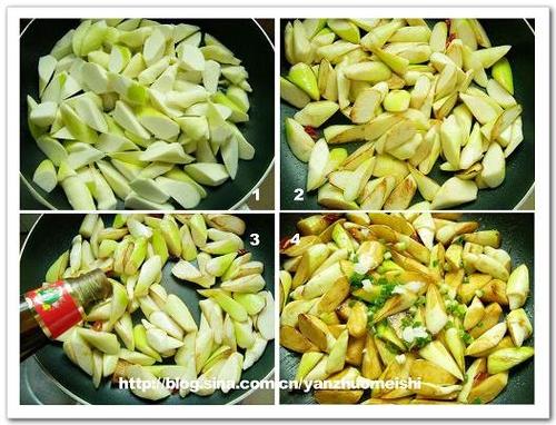 蚝汁炕茭白的做法