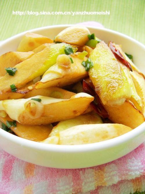 蚝汁炕茭白的做法