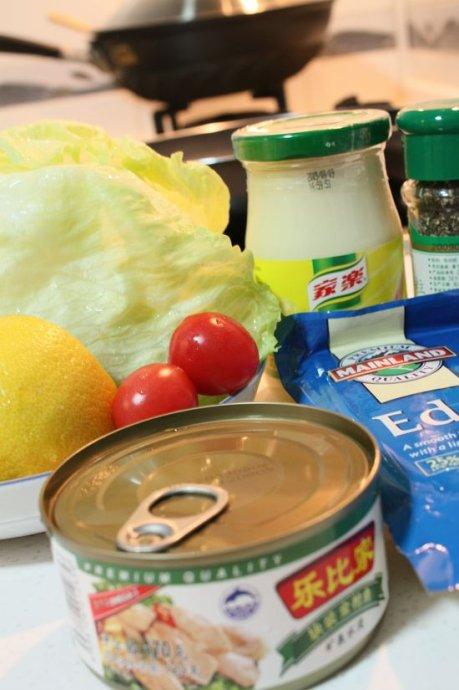 金枪鱼沙拉的做法