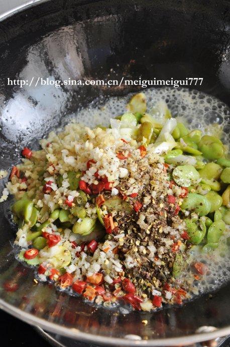麻辣蚕豆的做法