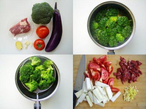 酒香茄条牛肉的做法