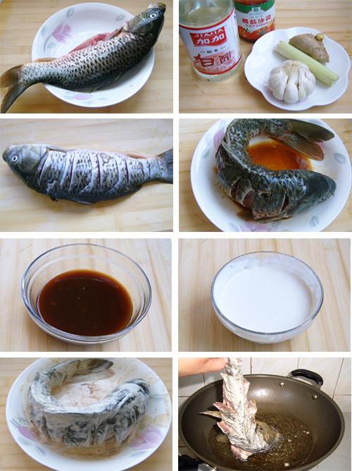 糖醋鲤鱼的做法