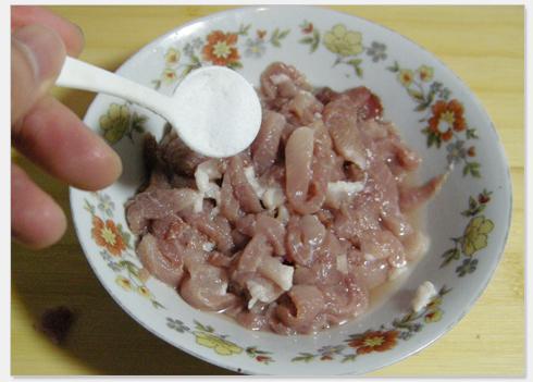 雪菜肉丝的做法