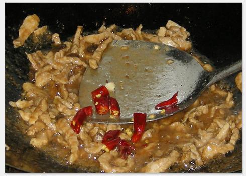 雪菜肉丝的做法