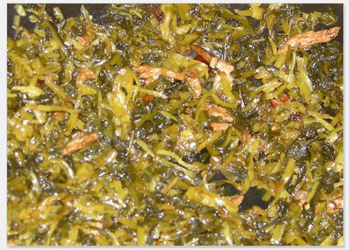 雪菜肉丝的做法