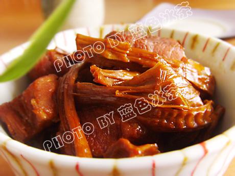 笋干烧肉的做法
