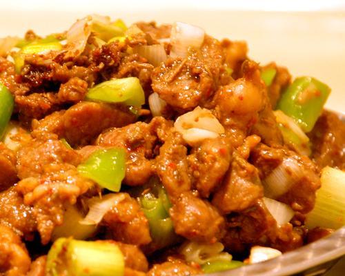 京葱煸羊肉的做法