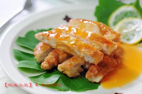 西柠果汁煎软鸡的做法
