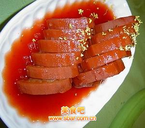 清香的桂花糖藕的做法