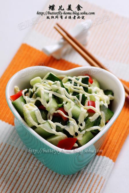 黄瓜沙拉的做法
