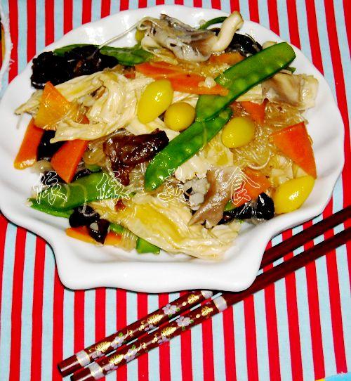 素菜大杂烩的做法