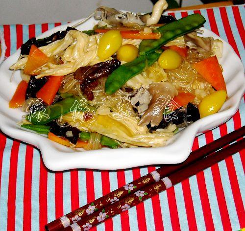 素菜大杂烩的做法