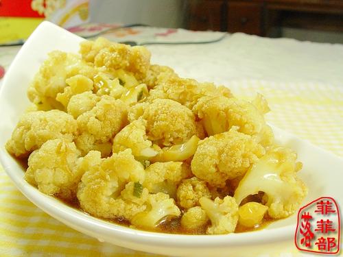 清炒菜花的做法