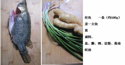 姜葱煎焗桂鱼块的做法