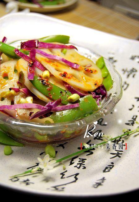 椒油拌脆藕的做法