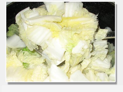 白菜炒粉条的做法