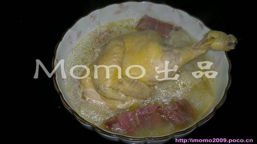 火腿竹笙鸡的做法