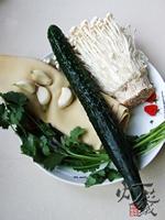 金针菇拌豆腐皮的做法
