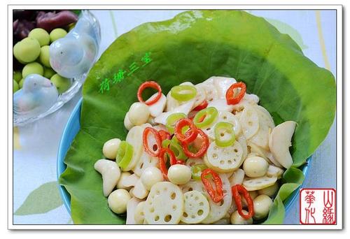 荷塘三宝的做法