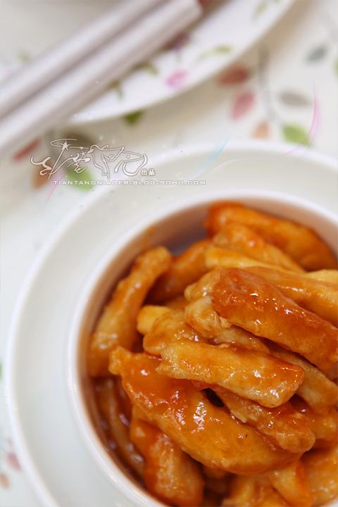 抓炒鸡条的做法