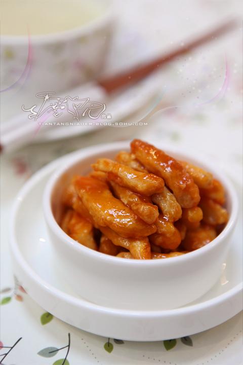 抓炒鸡条的做法