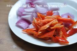 椒盐酱汁炒年糕的做法