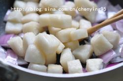 椒盐酱汁炒年糕的做法