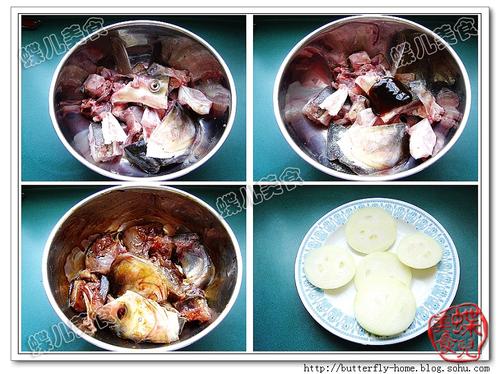 干锅鱼头的做法