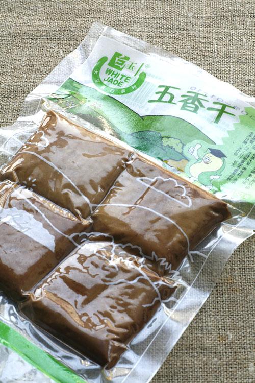 韭菜辣炒五香干的做法