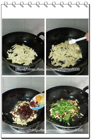 冬笋炒腊牛肉的做法