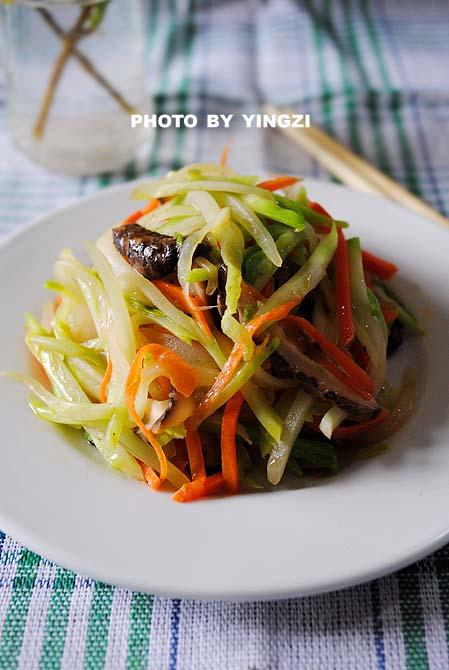 清炒三丝的做法