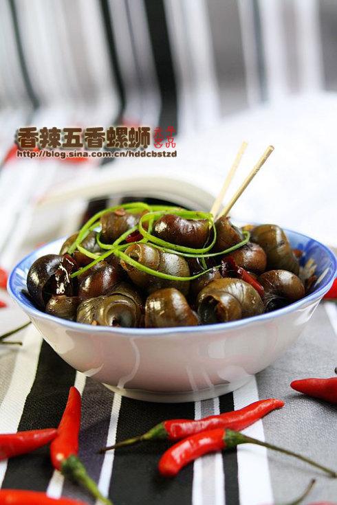 香辣五香螺蛳的做法