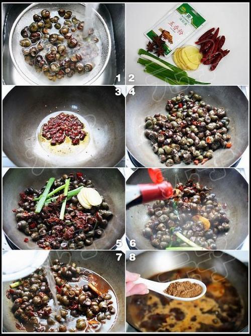 香辣五香螺蛳的做法