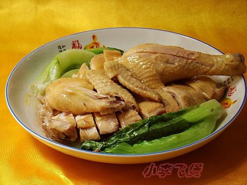 沙姜浸滑鸡的做法