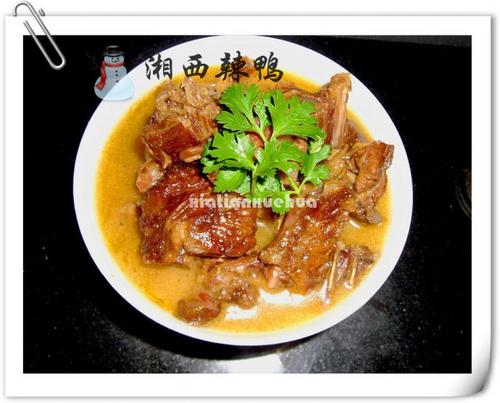 湘西辣鸭的做法