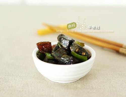 蚝油皮蛋松的做法