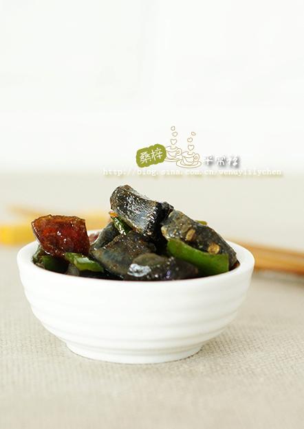 蚝油皮蛋松的做法