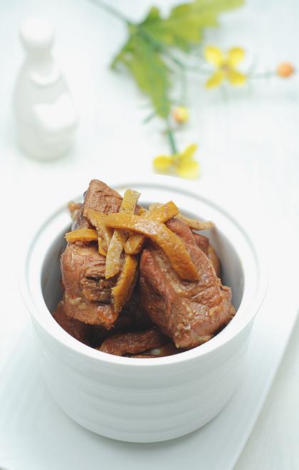 陈皮排骨的做法