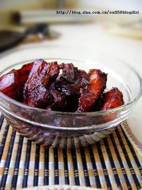 叉烧烤花腩的做法