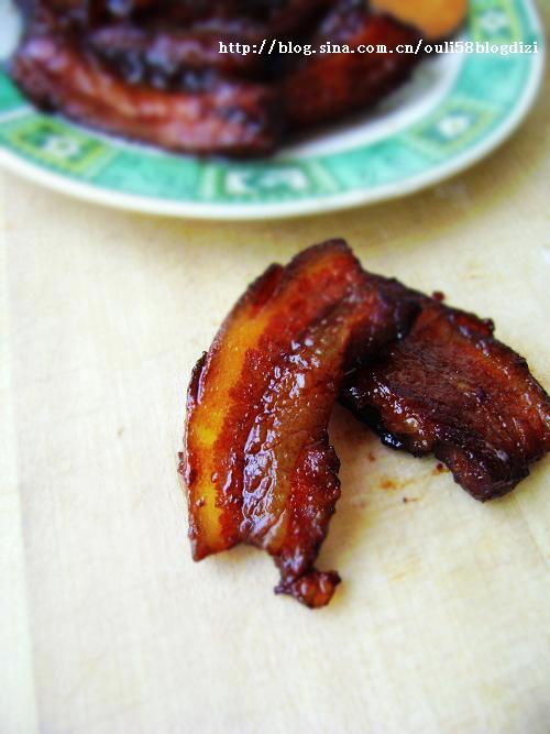 叉烧烤花腩的做法