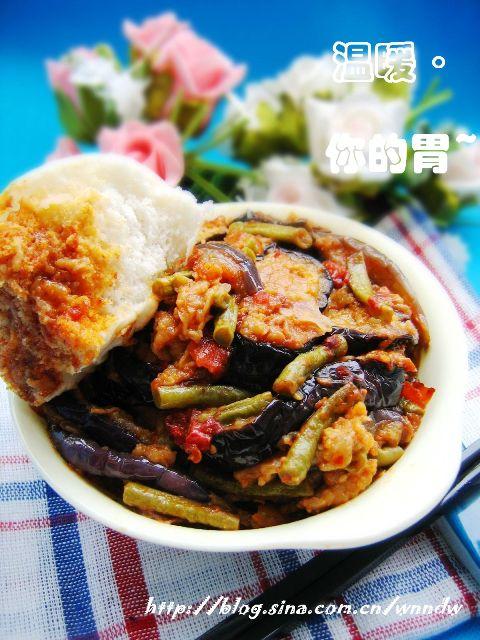 番茄豆角烧茄子的做法