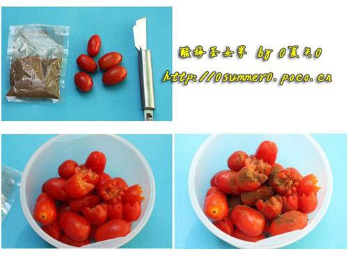 酸梅小番茄的做法