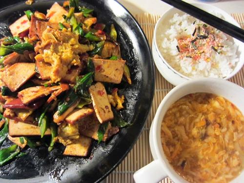 香辣素食套餐的做法