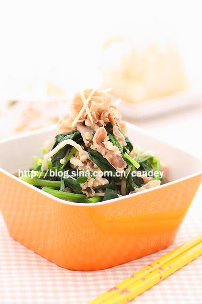 菠菜金针羊肉汤的做法