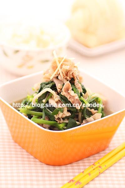 菠菜金针羊肉汤的做法